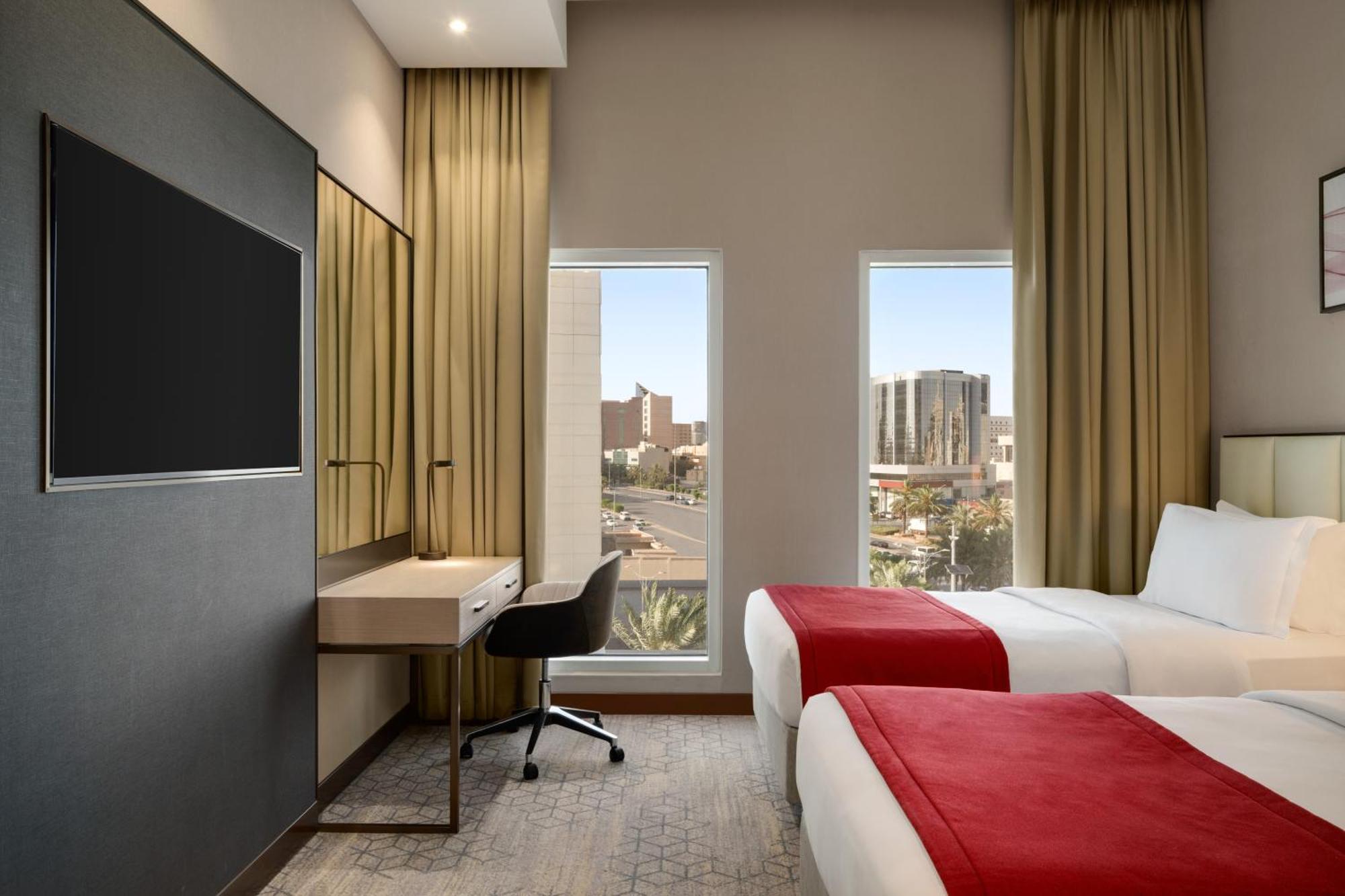 Ramada By Wyndham Riyadh King Fahd Road Kültér fotó A guest room at the Hilton Las Vegas